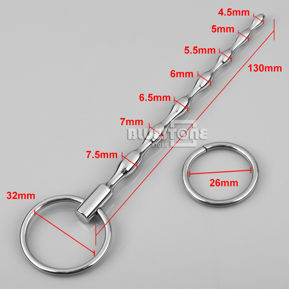 Urethral Penis Plug Sound Stainless Steel Stretcher Rod Dilator Catheter Ebay 2333