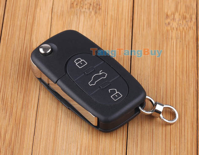 Flip Remote Key Shell Case Cover Fob FOR AUDI TT A4 A6 3 ...